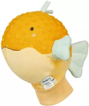 Sterntaler Handpuppe Kugelfisch Flauschstoff, gelb (34927616-0)