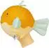 Sterntaler Handpuppe Kugelfisch Flauschstoff, gelb (34927616-0)