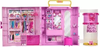 Barbie Deluxe Style Closet Playset, Puppenschrank (JJP01)