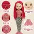 Sweety-Toys Meerjungfrau Puppe 45 cm Rosa