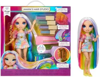 Rarewaves Rainbow High Hair Studio Refresh Anziehpuppe, bunt (574330)