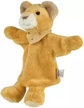 Sterntaler Handpuppe L&ouml;we Leo, f&uuml;r Kinderh&auml;nde, gelb