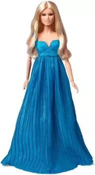 Barbie Claudia Schiffer in Versace Puppe, himmelblau (HCB94)