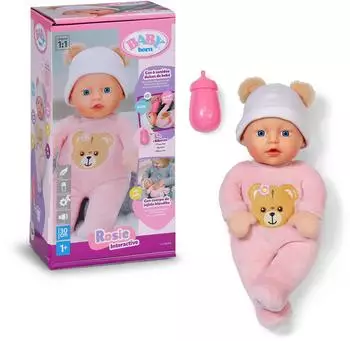 BABY born Interactive Rosie Babypuppe 30cm, 6 Soundfunktionen (840955)