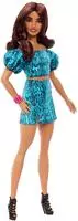 Barbie Anziehpuppe "Barbie Fashionista - Teal Animal Print"