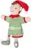 Sterntaler Handpuppe Wichtel, Flauschstoff, steingrün (93210414-0)