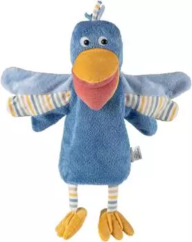 Sterntaler Handpuppe Vogel, hellblau (3602464)