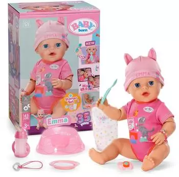 BABY born Emma Click & Play Puppe 43 cm