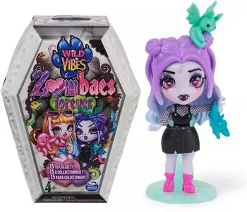 Spin Master Zombaes Forever Wild Vibes Sammelfigur mit Zubehör (6064938)