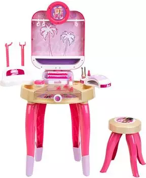 klein toys Barbie Happy Vibes Sch&ouml;nheitsstudio mit Nageltrockner (5721)