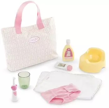 Corolle Wickelzubeh&ouml;r-Set Tulpen, Puppe 36cm, ab 2 Jahren (9000142180)