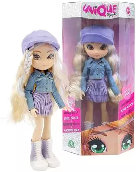 Giochi Preziosi Unique Eyes Rebecca Modepuppe, blond, 25cm (MYM12200)