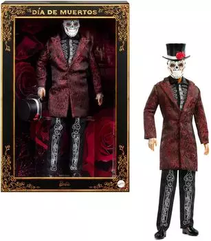 Barbie Ken Day Of The Dead 2026 Puppe (JJX97)