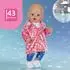 Zapf Creation Coat Set Sarah Engels, Puppenkleidung 43cm (839683)