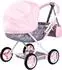 Bayer Design Cosy Puppenwagen mit Wickeltasche, grau/rosa (12704AA)