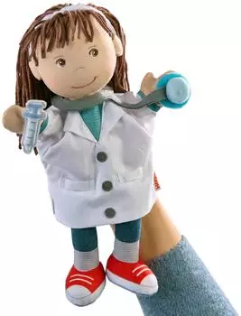 HABA Handpuppe &Auml;rztin aus Pl&uuml;sch