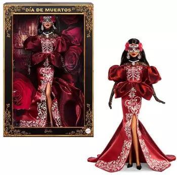 Barbie Signature D&iacute;a De Muertos Collectible Doll 2026 (JJX96)