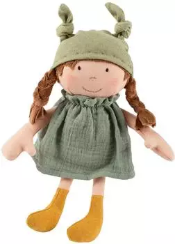 Sigikid Brenda Bilipup Stoffpuppe, gr&uuml;n, 24cm (31057)