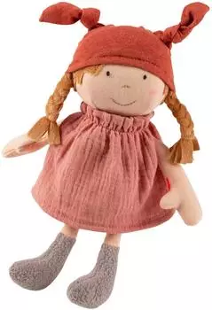 Sigikid Brenda Bilipup Stoffpuppe rosa, 24cm (31055)