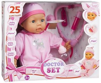 Bayer Design Babypuppe Doktor-Set (93877)