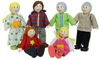 HAPE E3500, HAPE E3500 Puppenfamilie - Helle Hautfarbe