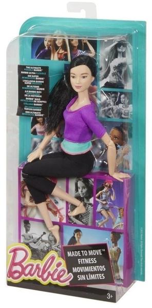 Barbie Made To Move - mit Lila Top (DHL84)