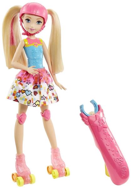 Barbie Die Videospiel-Heldin Rollschuh-Fahrerin (DTW17)