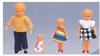 Rülke Holzspielzeug Holzspielzeug 97200 Puppenfamilie 4-teilig, Plaste