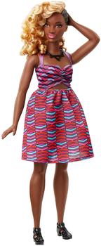 Barbie Fashionistas im Kleid mit Tribal-Muster (DVX79)