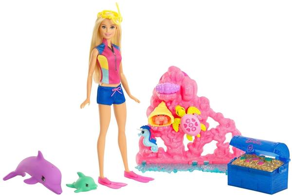 Barbie Magie der Delfine - Unterwasser-Set (FCJ29)