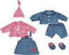 Bayer Design Jeanskleiderset für Puppen, Grösse 38-46cm, Puppenzubehör &gt;