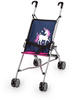 Bayer Design Puppen-Buggy, blau/pink mit Einhorn, Puppenzubehör &gt;...