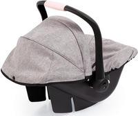 BAYER DESIGN 67910AA, BAYER DESIGN Puppen-Autositz mit Dach (Grau)