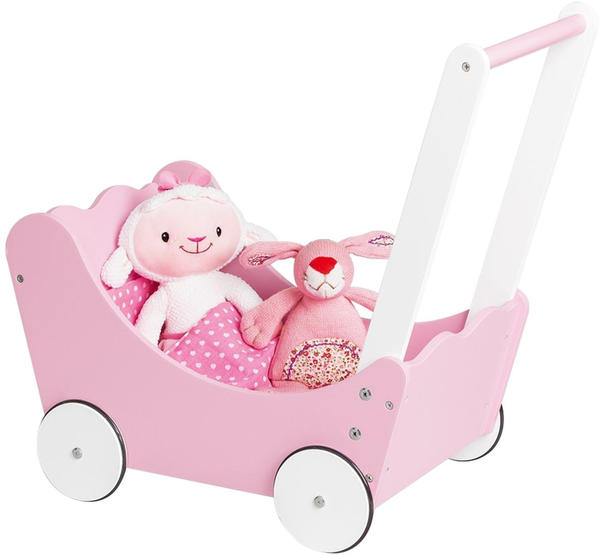 Pinolino Puppenwagen Jasmin komplett 4-tlg rosa
