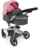 Bayer Chic 2000 593-86, Bayer Chic 2000 Kombi-Puppenwagen "YOLO" (593-86) Rosa