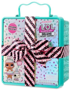 MGA Entertainment Deluxe Present Surprise teal