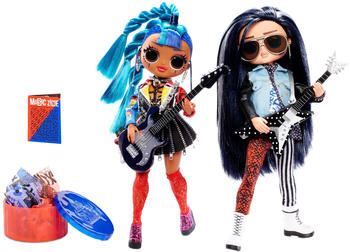 MGA Entertainment O.M.G. Remix Rocker Boi and Punk Grrrl 2 Pack -2 Fashion Dolls with Music