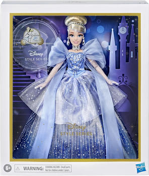 Hasbro Disney Prinzessin Style Serie Weihnachtsedition Cinderella Sammelmodepuppe