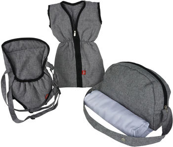 Knorrtoys Schlafsack Puppenzubehörset stone