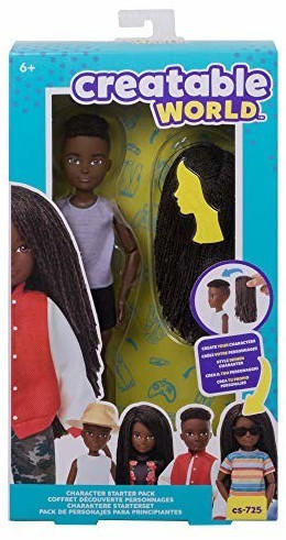Mattel #3 schwarzes, geflochtenes Haar