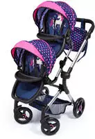 Bayer 26254AA, Bayer - Twin Pram - Neo - Purple (26254AA) (26254AA)