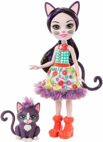 Mattel Enchantimals 15cm Ciesta Cat & Climber