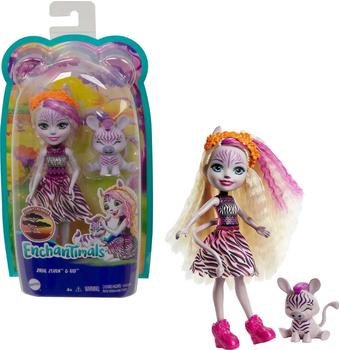 Mattel Enchantimals Sunny Savanna Zadie Zebra Doll 15 cm