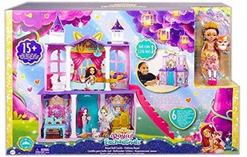 Mattel Royal Enchantimals Felicity Fox/Flick Royal Ball Castle Playset