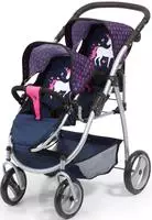Bayer 26554AA, Bayer Twin Pram Navy (26554AA)