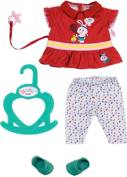 Zapf Creation BABY born Little Sport Outfit rot 36 cm (831885)