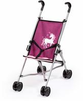 Bayer Design 30537AA, Bayer Design Puppen-Buggy pflaume mit Einhorn - Puppenwagen
