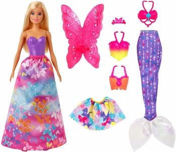 Barbie Dreamtopia 3-in1-Fantasie Spielset blond (GJK40)