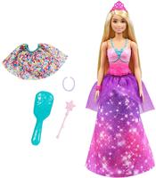 BARBIE GTF92, MATTEL GTF92 Barbie Dreamtopia 2-in-1 Prinzessin & Meerjungfrau...