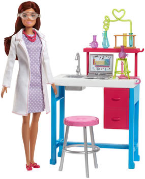 Barbie Career Dolls - Science Lab Playset (FJB28)